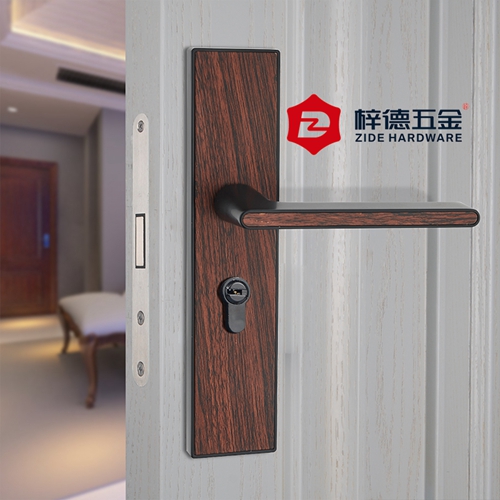 鋅合金面板靜音鎖具67823